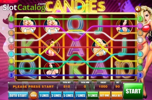 Скрин2. Candies слот