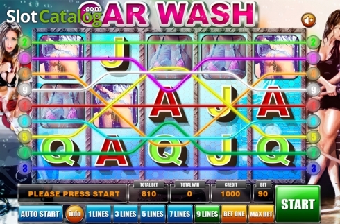 Скрин2. Car Wash слот
