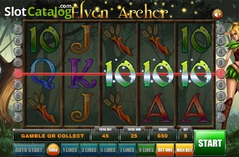 Скрин5. Elven Archer слот