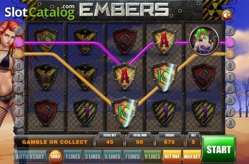 Скрин3. Embers слот