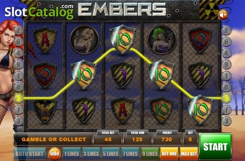 Скрин4. Embers слот