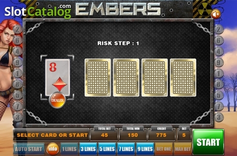 Скрин6. Embers слот