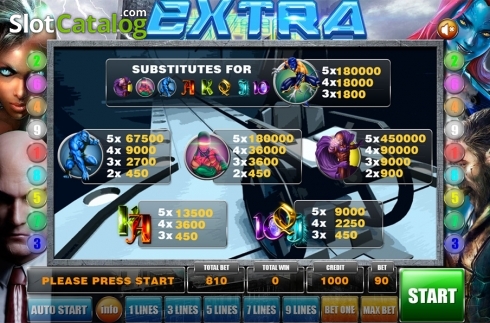Скрин8. Extra слот