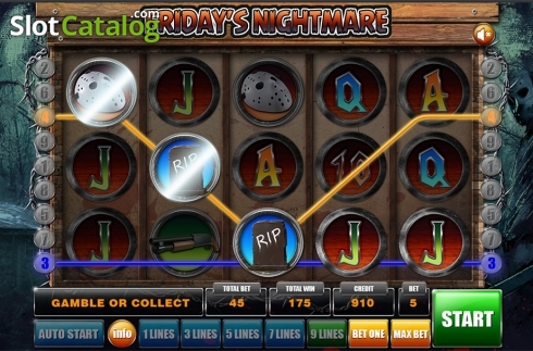 Скрин5. Fridays Nightmare слот