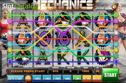 Скрин2. Mechanics слот