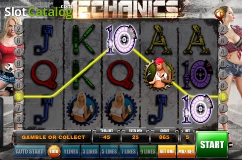 Скрин4. Mechanics слот