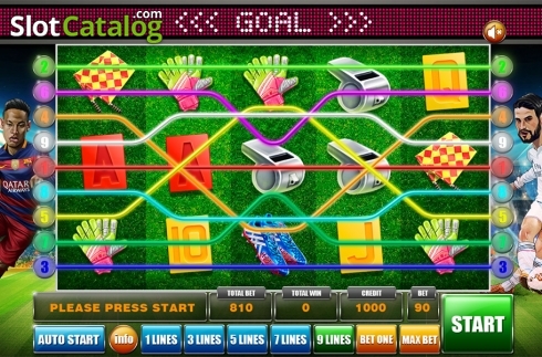 Скрин2. Goal (GameX) слот