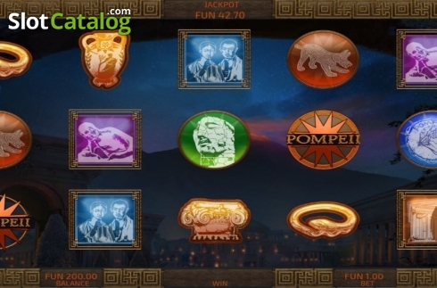 Скрин2. Pompeii (Concept Gaming) слот