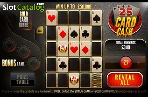 Скрин2. 25 Card Cash слот