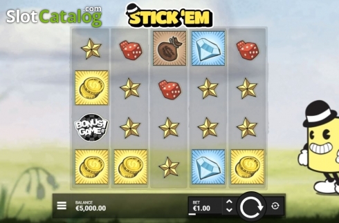 Скрин3. Stick 'Em слот