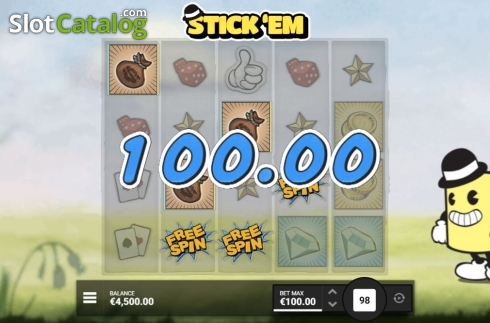 Скрин4. Stick 'Em слот