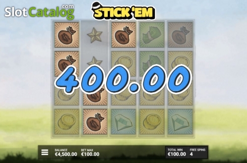 Скрин6. Stick 'Em слот