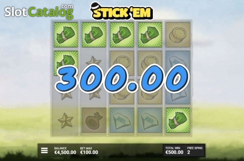 Скрин7. Stick 'Em слот