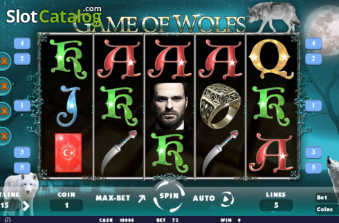 Скрин2. Game of Wolfs слот