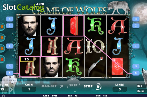 Скрин3. Game of Wolfs слот
