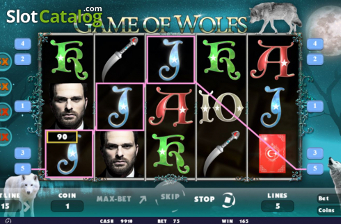Скрин4. Game of Wolfs слот