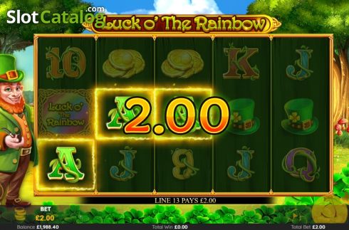 Скрин5. Luck O The Rainbow слот