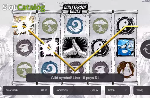 Скрин3. Bulletproof Babes слот