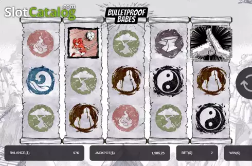 Скрин4. Bulletproof Babes слот