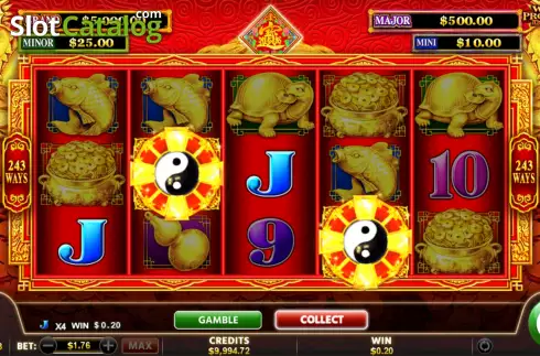Скрин3. Wheel of Prosperity Dragon слот