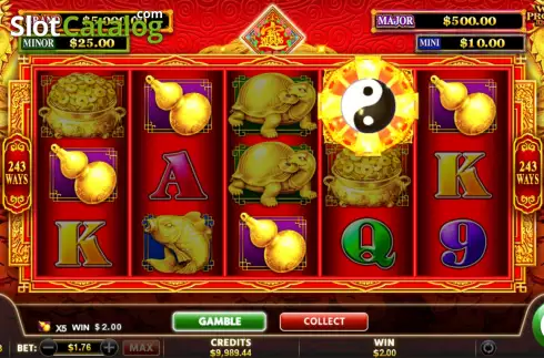 Скрин4. Wheel of Prosperity Dragon слот