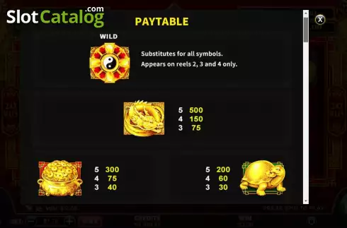 Скрин6. Wheel of Prosperity Dragon слот