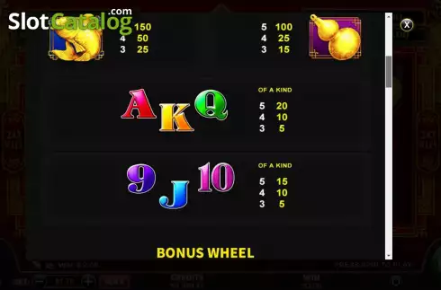 Скрин7. Wheel of Prosperity Dragon слот