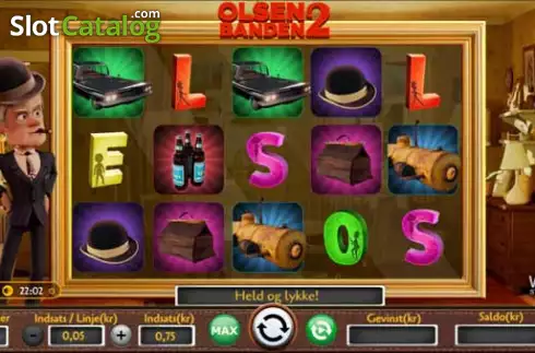 Скрин2. Olsen Banden 2 слот