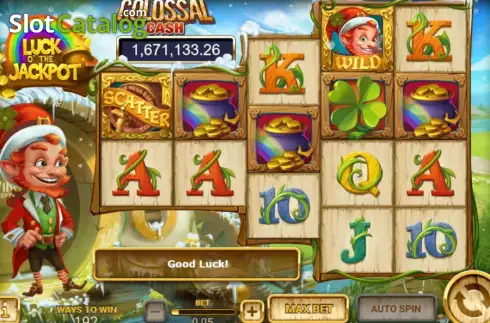 Скрин2. Luck O' The Jackpot слот
