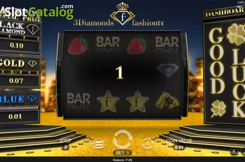 Скрин5. 3 Diamonds FashionTv слот