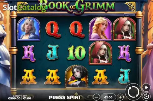 Скрин2. Book of Grimm слот