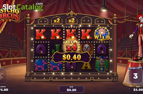 Скрин3. Psycho Circus слот