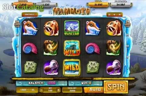 Скрин2. Mammoth (Betsense) слот