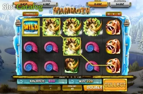 Скрин3. Mammoth (Betsense) слот