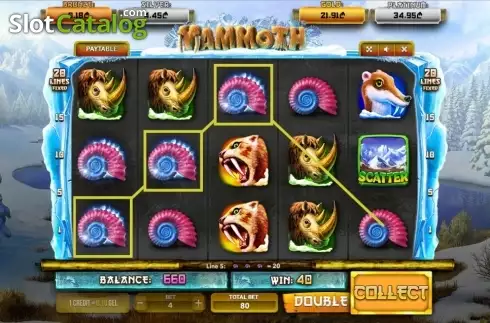Скрин4. Mammoth (Betsense) слот