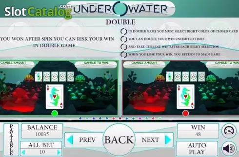 Скрин6. Under Water слот