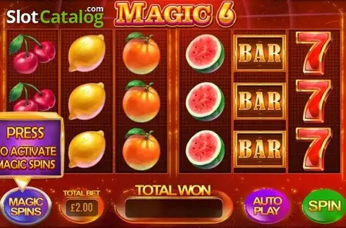 Скрин2. Magic 6 слот