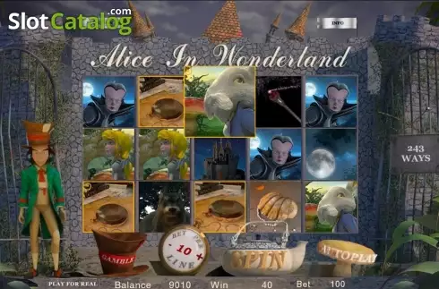 Скрин4. Alice in Wonderland (BetConstruct) слот