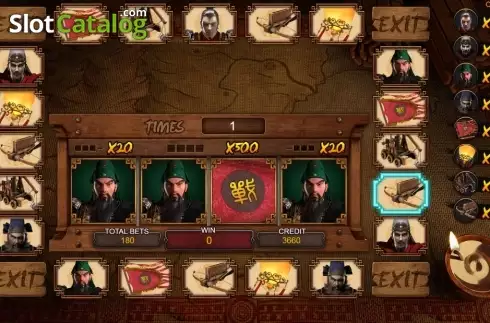 Скрин4. The Battle of Three Kingdoms War слот