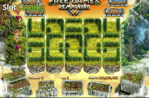 Скрин2. Adventure of Mystical Land слот