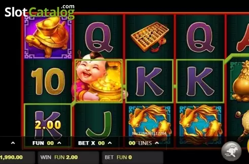Скрин3. Wealthy Fuwa слот