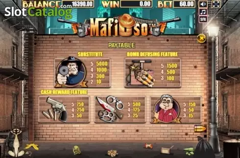Скрин4. Mafioso (Allbet Gaming) слот