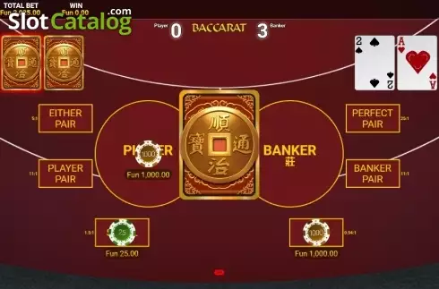 Скрин3. Baccarat (OneTouch) слот