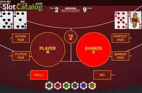 Скрин3. No Commission Baccarat (OneTouch) слот