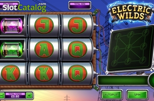 Скрин2. Electric Wilds слот