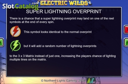 Скрин7. Electric Wilds слот