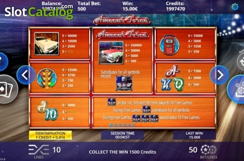 Скрин4. Amecar Force слот