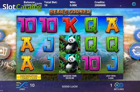 Скрин2. Bears Corner слот