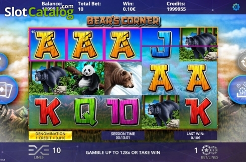 Скрин3. Bears Corner слот