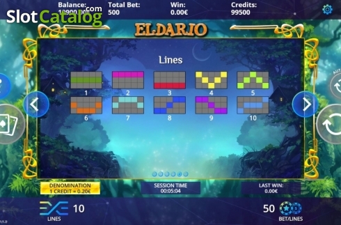 Скрин5. Eldario слот